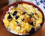とろけ~るなすの🤭💕てりたまチーズ丼🍚作り方5写真