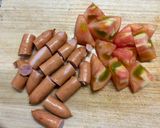 なすとピーマンのトマトチーズ焼き😻作り方1写真