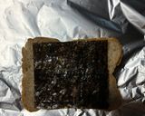 韓国海苔とキムチコーンチーズトースト作り方1写真