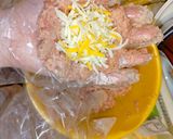 デミきのこ煮込みチーズｉｎハンバーグ作り方4写真