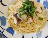 イサキと新玉ねぎの鮎魚醤スパゲッティ作り方11写真