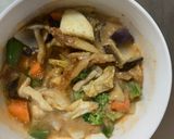 肉無チクワクきな粉トマト炒飯味野菜炒め作り方16写真