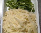 ジャガイモで青椒肉絲作り方1写真