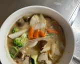 お一人様簡単梅味噌西京焼味豆腐野菜炒め作り方17写真