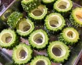 見た目も可愛いゴーヤの肉詰め作り方1写真