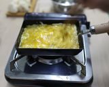 とら焼き玉子-おやびんの巻かない玉子焼き作り方3写真