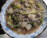 トロトロ白菜のそぼろ煮作り方6写真