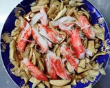 レンジで✿舞茸と エリンギ カニカマの 甘酢和え作り方6写真