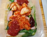 レンジでスパゲッティビビン麺風ナポリタン作り方4写真