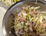 ラーショ風のネギ焼豚de簡単炒飯❣️作り方1写真