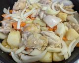 カレーパウダーで作るチキンカレー♪作り方5写真
