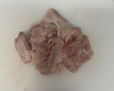 スープの素で簡単♪鶏肉のきのこのクリーミー煮込み作り方1写真