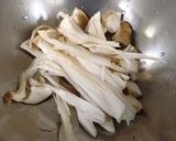 「減らソルト」豆苗とエリンギのツナ炒め作り方2写真