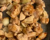 鶏の揚げ玉卵とじ🥚丼か焼きか？作り方3写真