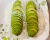 サーモンとエビのカルパッチョ風サラダ作り方5写真