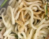 簡単　焼きうどん（残り物で）作り方4写真