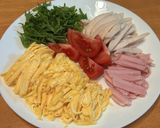 簡単っす！色合い鮮やか即席冷麺　作り方2写真
