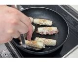 ちくわの肉のせ磯辺焼き★動画あり★作り方12写真