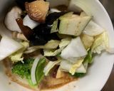 根菜茄子白菜コク旨甘辛梅味温野菜サラダ作り方16写真