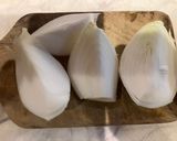 豚肉と新玉ねぎの甘酢餡作り方1写真