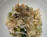 【簡単副菜】千切キャベツの明太マヨソース作り方4写真