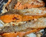 鮭とさつまいもときのこの炊き込みご飯作り方9写真