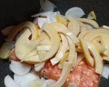 筍、大根、らっきょう　揃いの鶏そぼろ丼作り方2写真