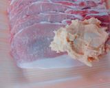 ＊豚肉の2種類のポテサラはさみ焼き＊作り方3写真