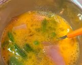 春の旬!スナップえんどうとハムの卵焼き作り方3写真