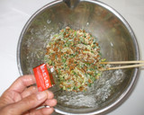 納豆ネギ焼き♪納豆おやき簡単レシピ作り方5写真