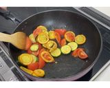 ズッキーニとトマトのにんにく醤油★動画有作り方12写真