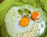 ★低糖質‼アーモンドのレーズン抹茶ぱん♪作り方2写真