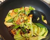 【簡単夕食】柔らか塩麹鶏胸肉の回鍋肉作り方5写真
