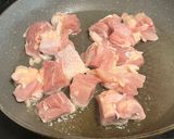 副菜♡お弁当♡鶏肉と竹輪とネギの炒め煮作り方1写真