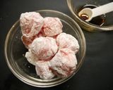 簡単！肉巻きチーちく☆照り焼き作り方3写真
