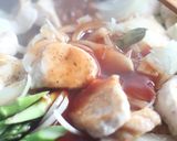 鶏むねとアスパラのバーベキューソース炒め作り方9写真