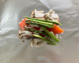 ガーリックバターで⭐︎塩鮭のホイル焼き作り方4写真