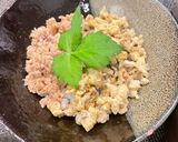 食物繊維をプラス♪えのき甘辛そぼろ丼作り方7写真
