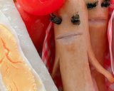 お弁当の主役まつ毛バサバサソーセージ人作り方10写真