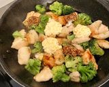 ○鶏むね肉のマヨマスタード炒め作り方7写真