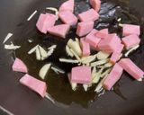 ガーリック風味の大根葉ソテー作り方5写真