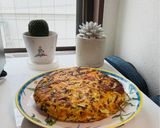 豚こま肉とキャベツ☆サクふわチーズ焼き作り方7写真