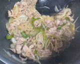 ゆず茶入り・豚こまのしょうが焼き作り方4写真