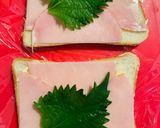 弁当前日に作るサンドイッチ。ハム卵チーズ作り方4写真