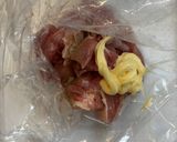 鶏ももとさつまいも・れんこん・舞茸のオイ炒め作り方2写真