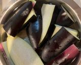 豚肉と茄子のフライパン焼き！薬味のせ♪作り方1写真