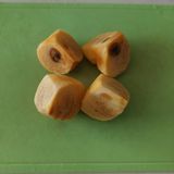 秋に食べて欲しい!豚こま肉と柿の生姜焼き作り方1写真
