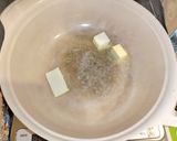 白菜エビ鶏肉入り具沢山パンプキンシチュー作り方1写真