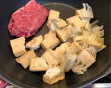 厚揚入りde節約⭐︎牛肉と筍の甘辛炒め煮作り方4写真