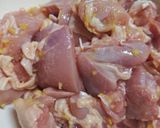 少ない油でヘルシーに✬鶏肉の柚子塩焼き作り方1写真